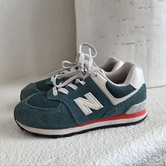 Toddler New Balance Classic 574 In New Spruce - Picture 6 of 13